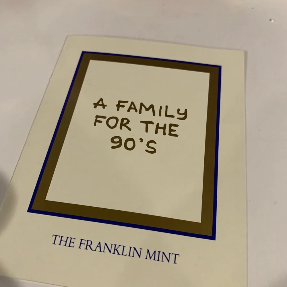 Franklin mint The Simpsons  Plate # N3152